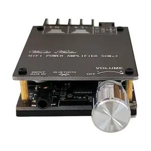호환  ZK-502C APP HIFI 스테레오 블루투스 5.0 TPA3116 디지털 전력 오디오 증폭기 보드 TPA3116D2 50WX2