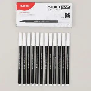 시험용 사인펜 블랙사인 다용도 필기구 컴퓨터용 사인펜 학용품 펜슬형 낱개형 학용펜