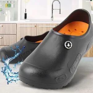 주방 미끄럼 방지화 경량 위생 조리화 다용도 작업화 방수 신발 공장화 식품