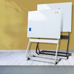 데스커화이트보드 이동 스탠드 대영 세로 높이조절 게시판 현황판 반사