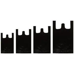 (100매x6묶음)비닐 봉투 검정 600매 /24x38/26.5x47/비니루 봉다리 마트 가게 슈퍼 검은색 블랙 봉지 qlslf