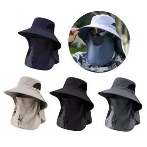 챙모자 정글모자 올커버 끈달리 아웃도어 자외선차단 사파리모자