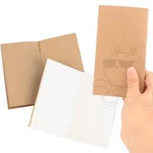 크라프트 수첩 잘펴지는 미니 작은 무지 노트