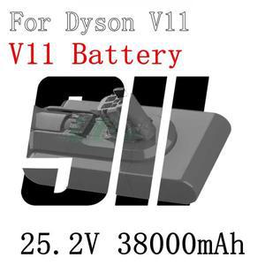 다이슨 V15 25.2V 38000mAh 배터리 진공청소기 호환 모델 SV22 SV28 SV29 다이슨 V15 배터리용 충전식