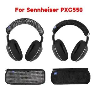 Sennheiser PXC550 PXC 550 PXC480 MB660 헤드셋 교체 메모리 스폰지 이어 패드 지퍼 헤드 빔 보호 커버에
