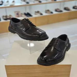 [미소페] by미소페 남성 와이드핏 경량 U팁 더비슈즈 (4cm) 122511004