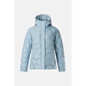 [코오롱스포츠](강남점) [역시즌] 여성 솟솟 중기장 경량 다운 TVJDW25922LBL