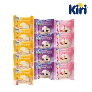 크림치즈 찰떡 3종 13개(베이크5,블루베리4,스트로베리4)