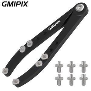 GMIPIX 조절식 핀 스패너 렌치 3mm 4mm 5mm 리어 쇼크 업소버 툴 포크 캡 제거 (오토바이 및 자전거용)
