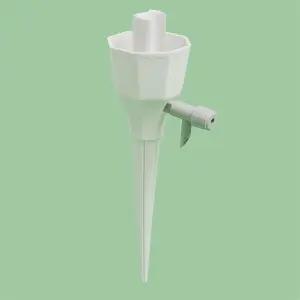 흰색 생수병 자동물급수 화분꽂이 6개 주말농장 정원