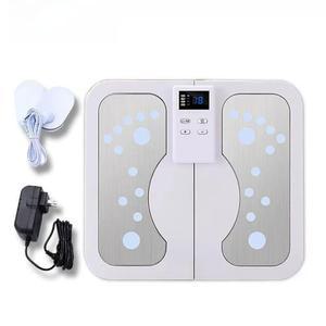 지압 고주파 EMS 발패드 경락 7개모드 50단계 마사지 리모컨 발바닥 판 안마기