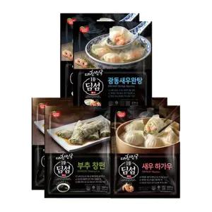 동원 딤섬 새우하가우 2봉 + 부추창펀 2봉 + 완탕 2봉/외 선택