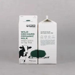 제주 와일드오차드 유기농 우유 900ml (2팩 이상)