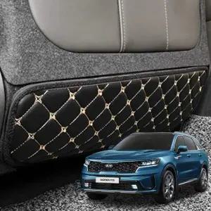 쏘렌토 Z2T5W7D3 MQ4 퀄팅레더 시트백 언더커버