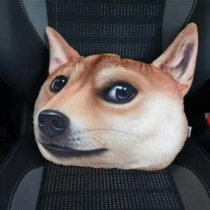 X-DOLLS U0G0W6Z0 차량용 허리쿠션 XD201K시바견doge