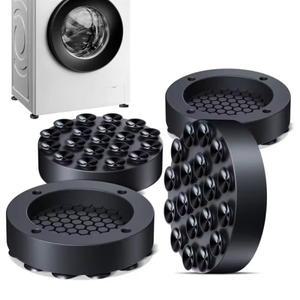 4CS 범용 세탁기 발 패드 진동 방지 냉장고 받침대 미끄럼 안정기 소음 제거