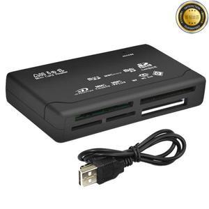 올인원 카드 리더기 USB 2.0 SD 어댑터 지원 TF CF 미니 MMC MS XD