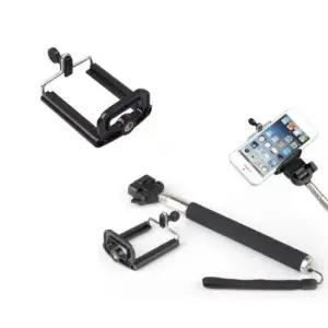 집게 스마트폰 휴대폰 삼각대 거치대 그립 홀더 셀카봉 모노포드