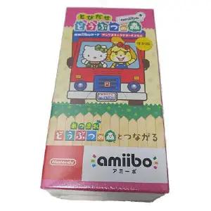 동물의숲 아미보 카드 캐릭터 산리오 콜라보레이션 15팩 1박스