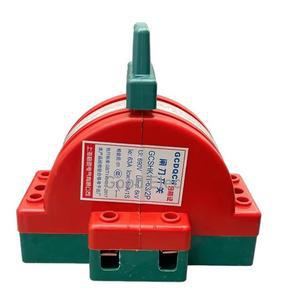 호환 가정용 양방향 나이프 스위치  2P  2 상 고전력 32A  220V  더블 스로우  역방향 시계