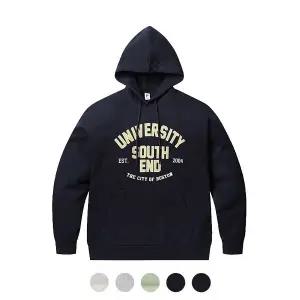 [폴햄] 남여공용 더블니트 그래픽 후드 티셔츠PHE1TH3040