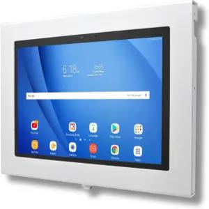 키오스크 POS 스토어 디스플레이 표시 시간 시계용 삼성 갤럭시 탭 S3 9.7 태블릿용 탭케어 잠금 방지 금속