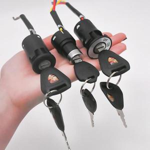 전기 자전거 점화 스위치 키 전원 잠금 장치, 전기 스쿠터 휴대용 키 전원 잠금 장치, 전자 자전거 부품