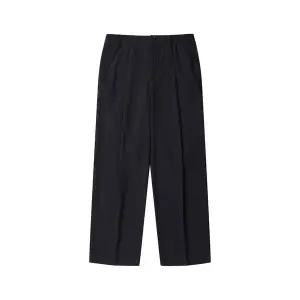 [커스텀멜로우](강남점) 블랙 릴렉스 핏 시어서커 셋업 팬츠 C9PAM25431BKX