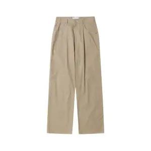 [커스텀멜로우](대구신세계)[랜쇼페 특가] 새드스마일 스티치 코튼 팬츠 CQPAX24222BEX