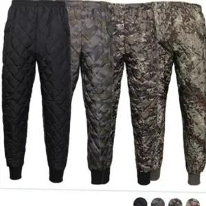 방한 남성 깔깔이 바지 조거 누빔 밀리터리 겨울