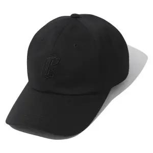 [커스텀멜로우](대구신세계)[랜쇼페 특가] 블랙 엠브로이더리 로고 캡 CARAX24511BKX