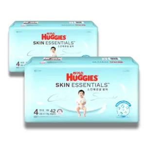 하기스 2026 스킨에센셜 썸머 밴드 4단계 42매 2팩