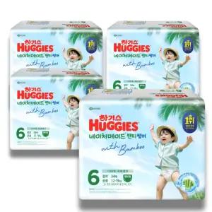 하기스 2026 네이처메이드 썸머 팬티 6단계 (공용) 34매 4팩