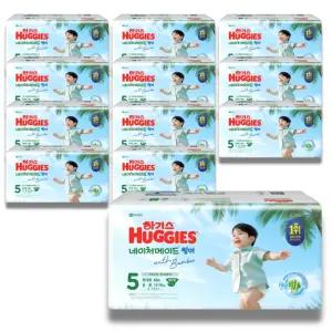 하기스 2026 네이처메이드 썸머 밴드 5단계 (공용) 48매 12팩 (특대용량)