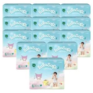 그린핑거 라라소프트 팬티형 기저귀 6단계 점보 28매 12팩