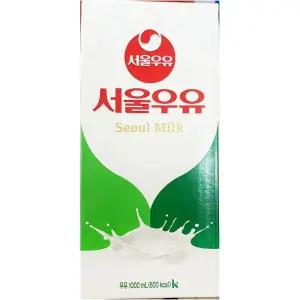 서울 멸균우유 1LX10 멸균우유 우유 분유 두유 유가공