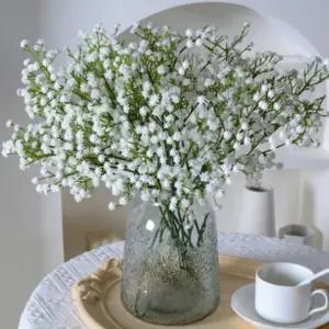 1+1 안개꽃 생화같은 조화 웨딩프로포즈 장식 인조플라워 인조꽃 프리저브드 모형꽃