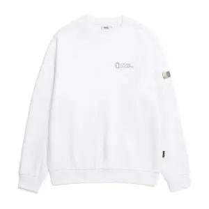 내셔널지오그래픽 N224USW830 어스 익스플로어 아트웍 세미 루즈핏 맨투맨 티셔츠 WHITE 172536