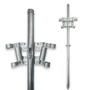 Y자 고추지지대 22mm X 80cm [ 30개 ] 국내생산 고추대 지주대 4구 브라켓