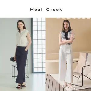 (수정샵)힐크릭 26SS 여성 세미와이드 팬츠 2종