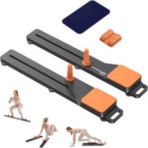 솔리드핏 2026 3-in-1 플래티츠 보드 업그레이드 - 전신 운동을 위한 다기능 미끄럼 방지 무음 필라테스