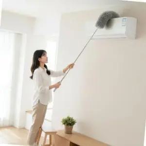 천장 다용도 먼지털이 먼지제거기 높은곳 틈새 롱 2.8M 청소