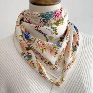 스카프 쁘띠 여성 봄 여자 마그네틱 스카프매는법