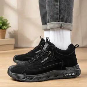 [옷자락]남성 클래식 레트로 스웨이드 로우탑 데일리 운동화