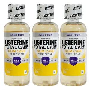 리스테린 토탈케어 검케어 마일드100ml X 3개