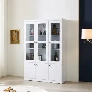 [인터데코]전시와 수납을 한번에, 공간활용 장식장 120cm P0000CCG (착불)