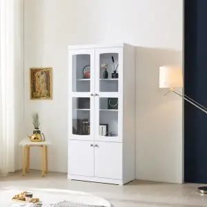 [인터데코]전시와 수납을 한번에, 공간활용 장식장 80cm P0000CCF (착불)