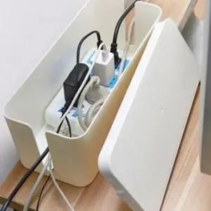 공유기 수납 플라스틱 가정용 깔끔한 케이블 정리함