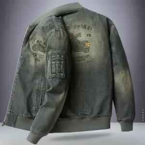 오토바이 바이크 라이딩 잠바 항공 데님 빈티지 봄 자켓 재킷 청자켓