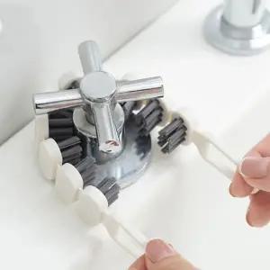 욕실 부엌 수전 틈새 곡선 청소 브러쉬 솔 HM 1007342